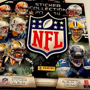 Sticker Collection 2014 NFL Sticker Album Complete Panini